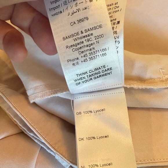 Samsoe Samsoe Women's Aniko Pants Hushed Violet size medium - Picture 10 of 15